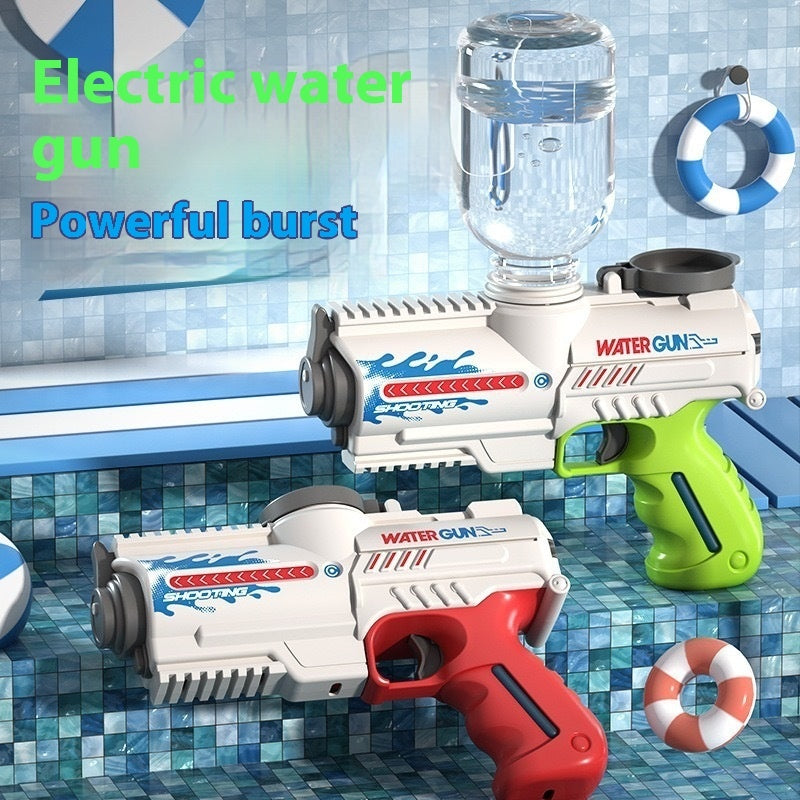 Electric Water Gun Toy Full-automatic Large Capacity Beach Water Playing Toy - LJ Enterprise